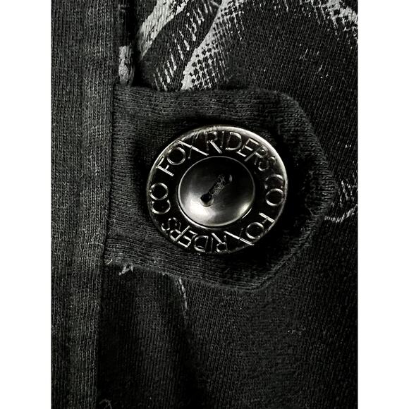 Vintage Y2K Women's Fox Racing Fox Riders Company Zip-Up Sherpa Hoodie - Small - Picture 5 of 8